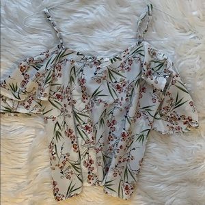 Floral flowy top
